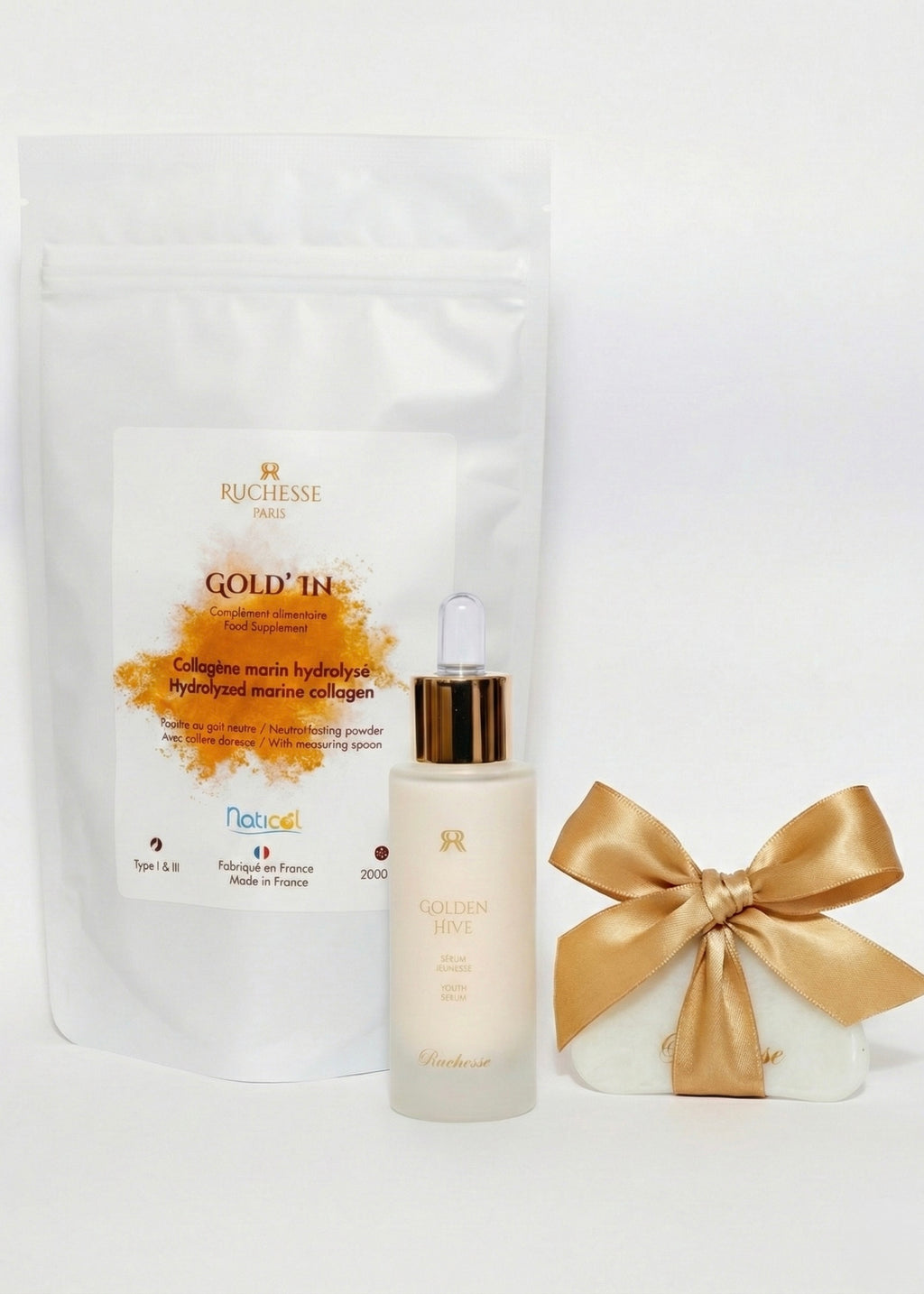 Pack Duo –  -20 % + 1 Gua Sha Jade Blanc offert