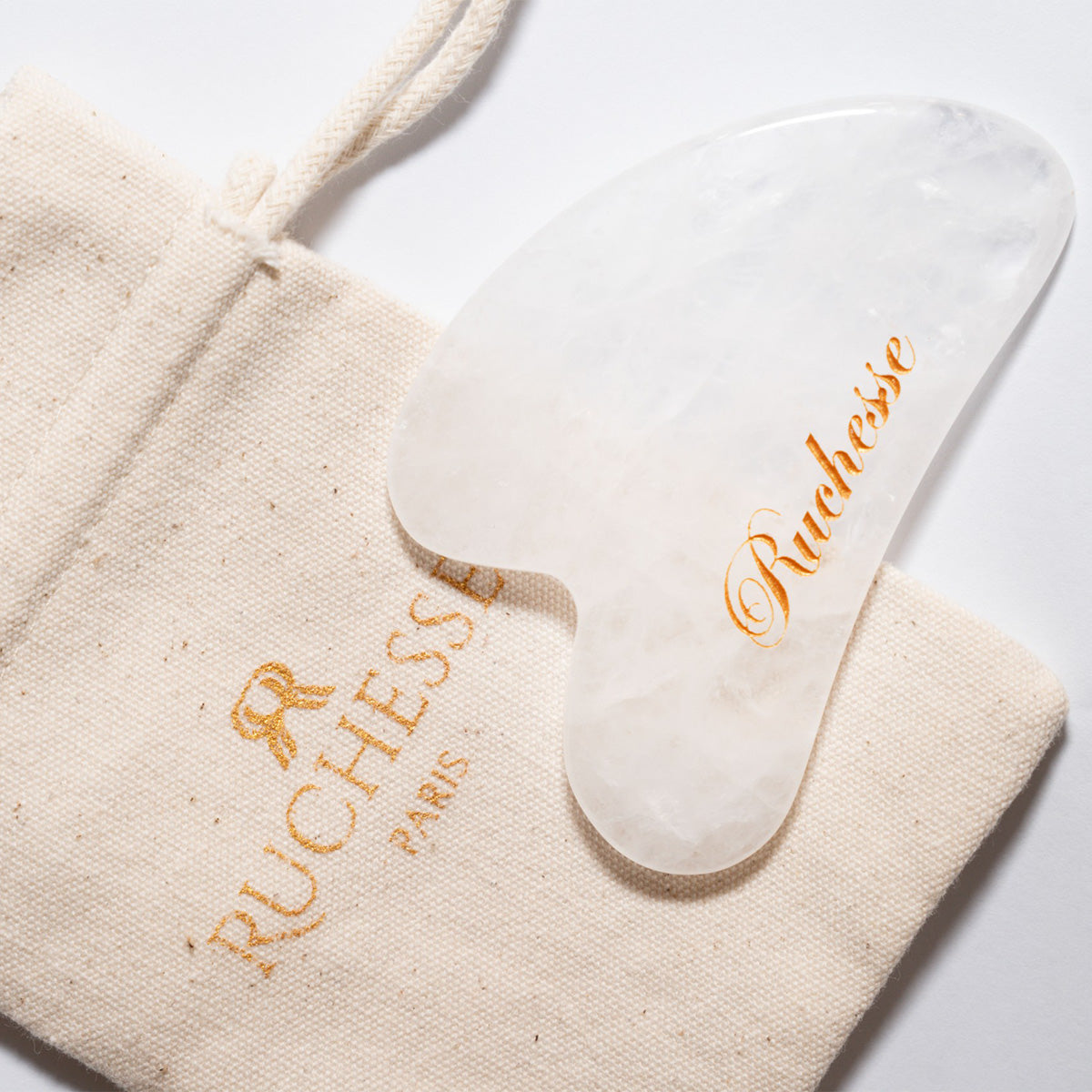 GUA SHA – Cristal Blanc